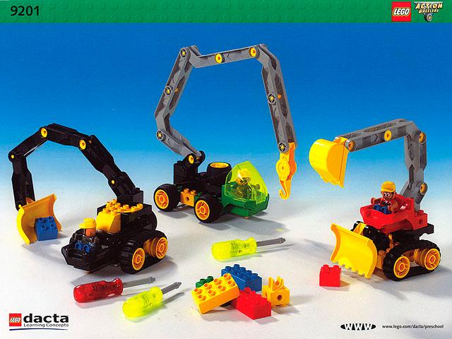 Technisch Duplo Toolo set 9201 action wheelers compleet, Ophalen of Verzenden, Gebruikt, Compleet, Duplo