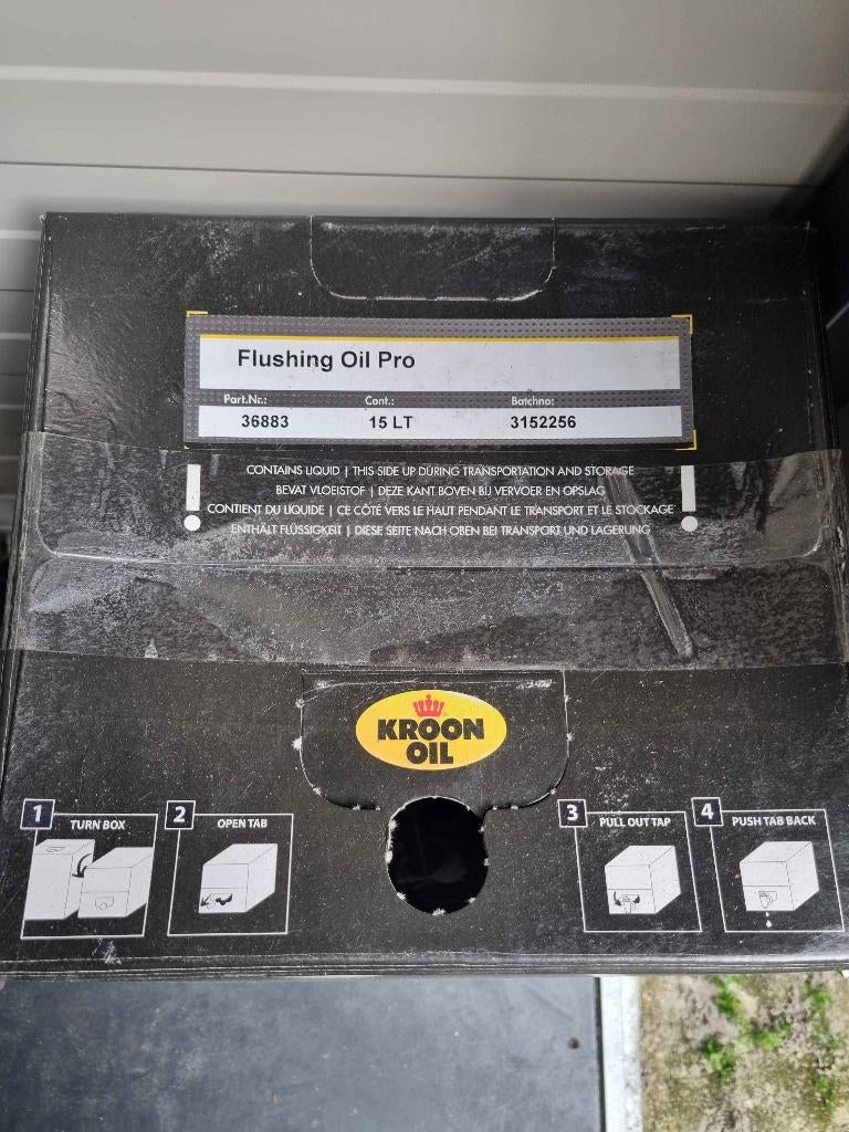 Kroon Oil Motor Flush + Neutralizer set 30L nieuw, Ophalen, Nieuw