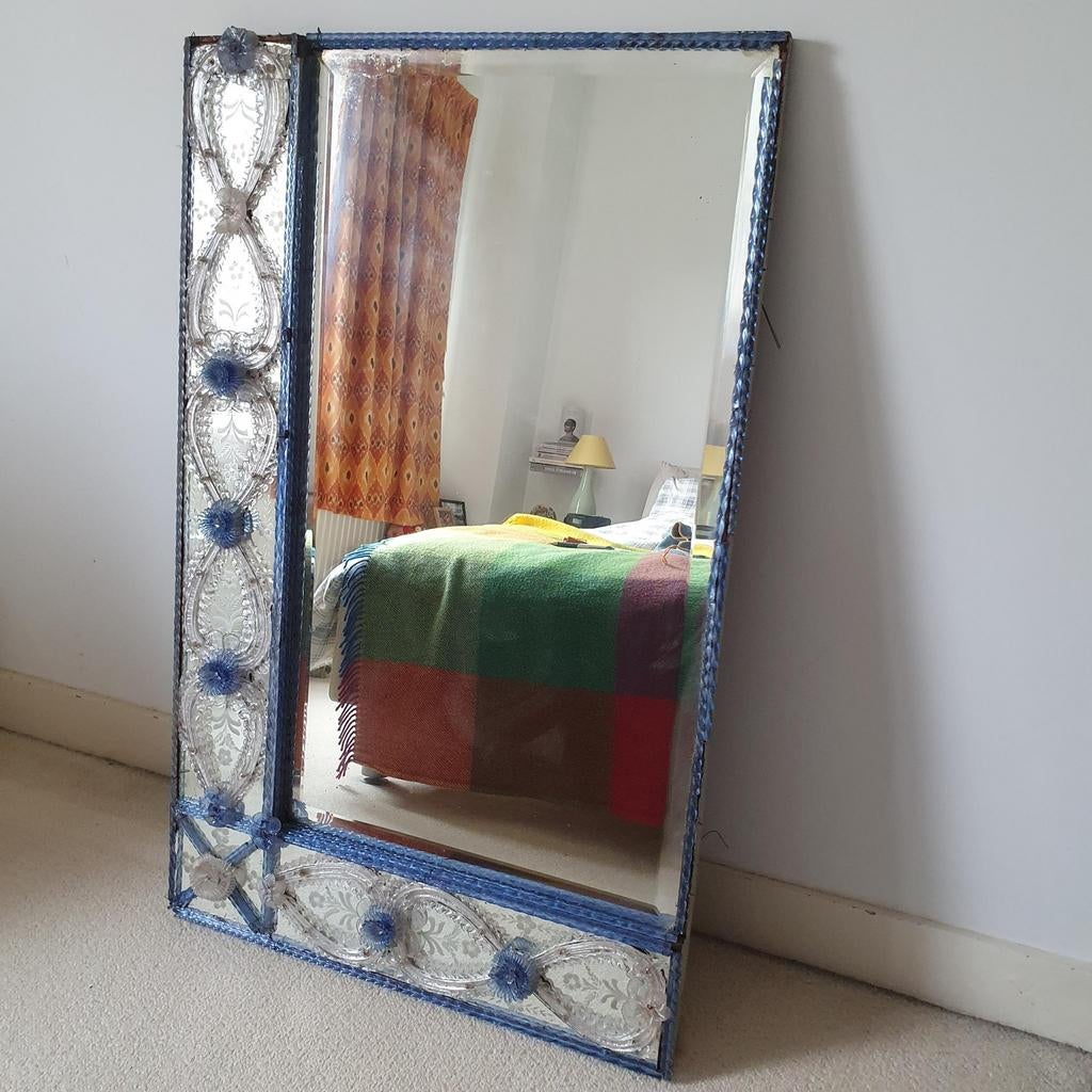 Venetiaanse 18e eeuwse spiegel, Ophalen, Rechthoekig