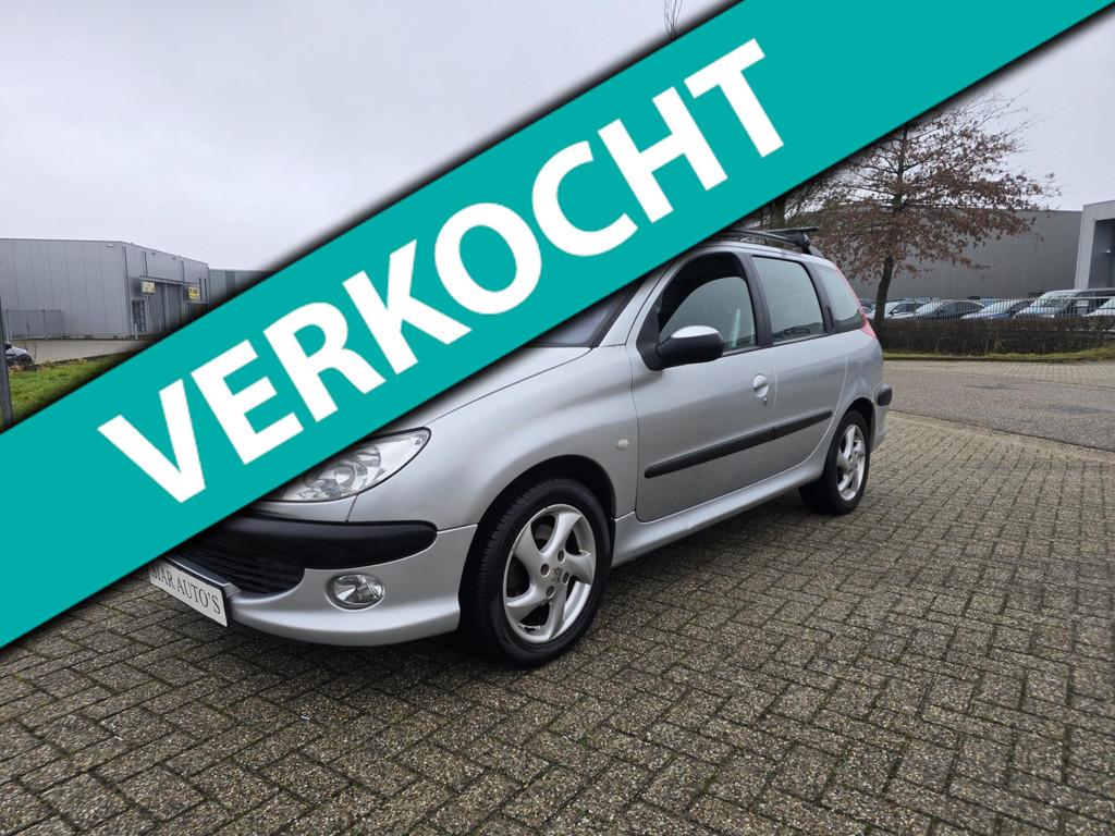 Peugeot 206 SW 1.6-16V XS-line, Voorwielaandrijving, 15 km/l, 4 cilinders, Elektrische ramen
