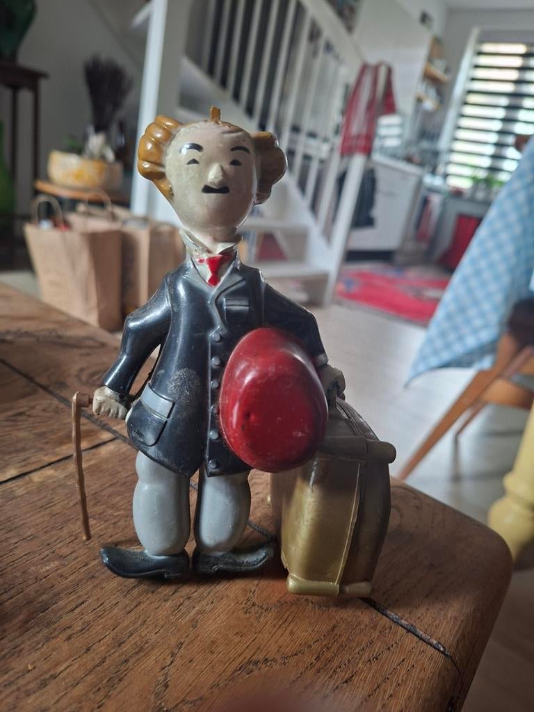 Vintage mechanisch speelgoed Charlie Chaplin, Verzamelen, Ophalen of Verzenden
