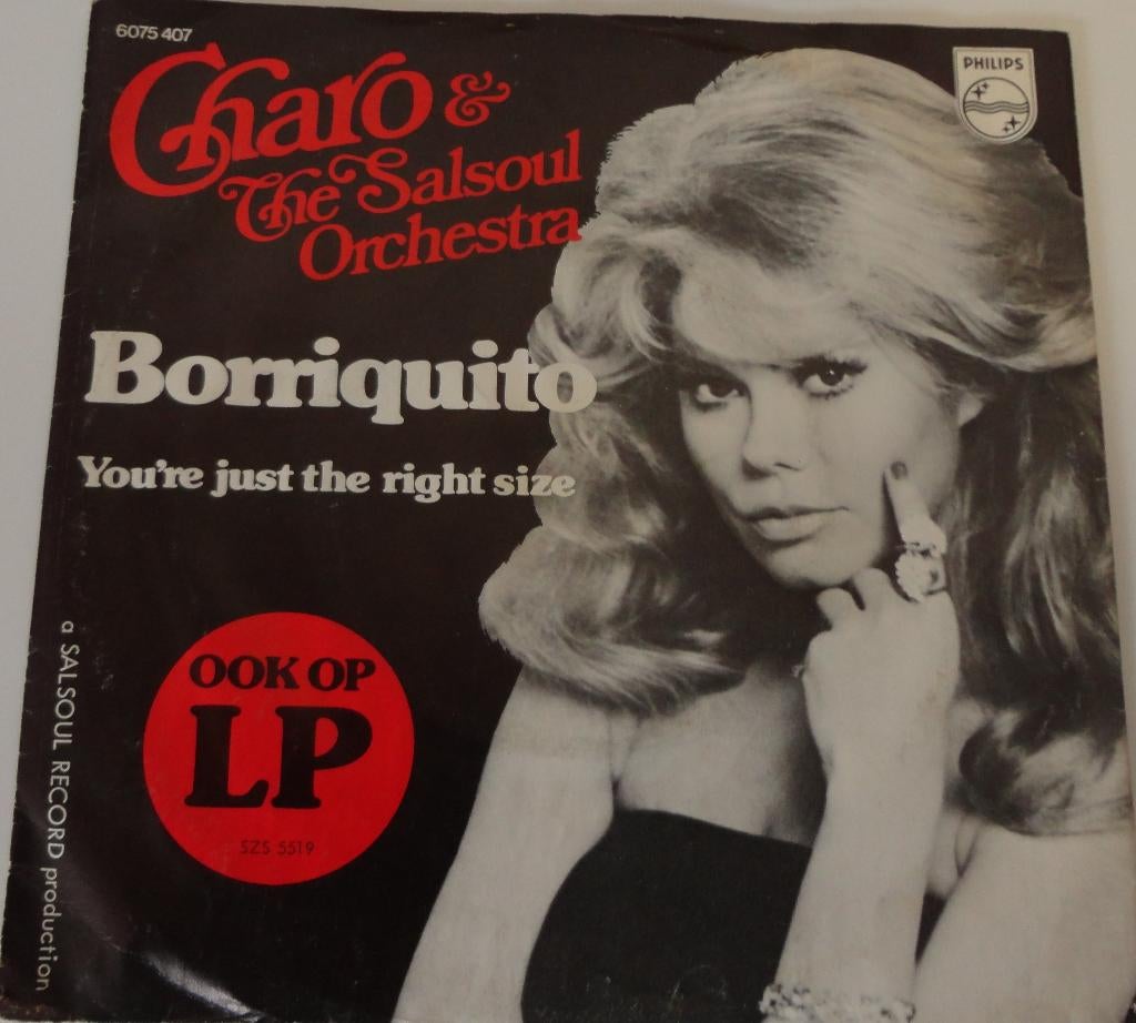 Charo and the Salsoul orchestra > Borriquito, Gebruikt, 7 inch, Single, Ophalen of Verzenden