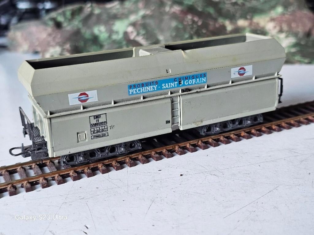 modeltrein H0 wagon lima franse spoorwegen SNCF, Gebruikt, Gelijkstroom, Wagon, Ophalen of Verzenden