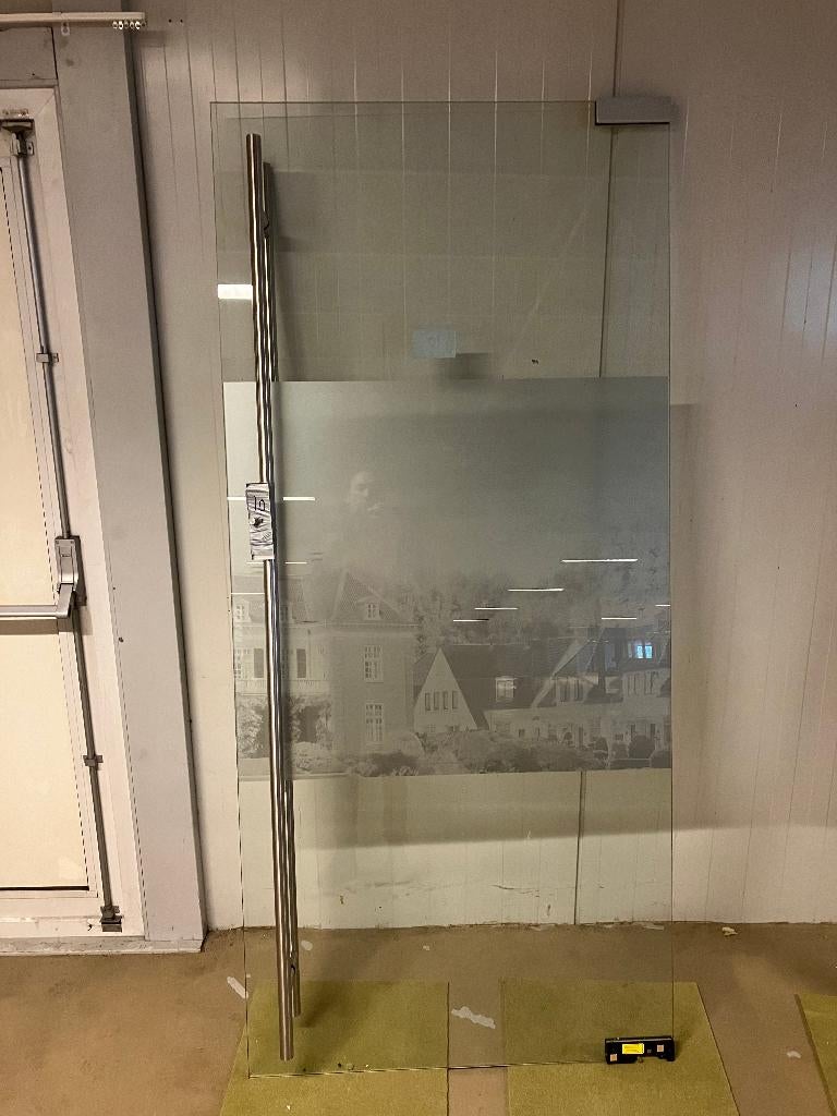 Glazen wanden paneel glas deuren ( 367 ), Doe-het-zelf en Verbouw, Ophalen, Gebruikt, 160 cm of meer, Glasplaat