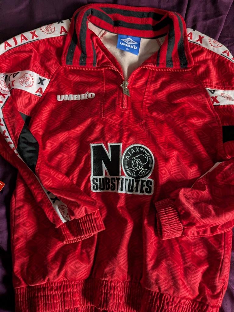 Ajax kleding, Ophalen of Verzenden, Zo goed als nieuw, Overige maten, Voetbal