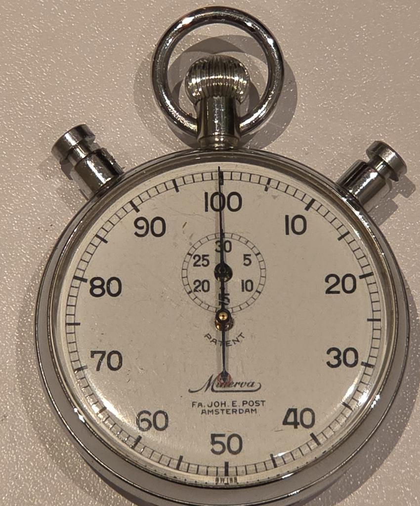 Oude Minerva stopwatch Amsterdam, Ophalen of Verzenden