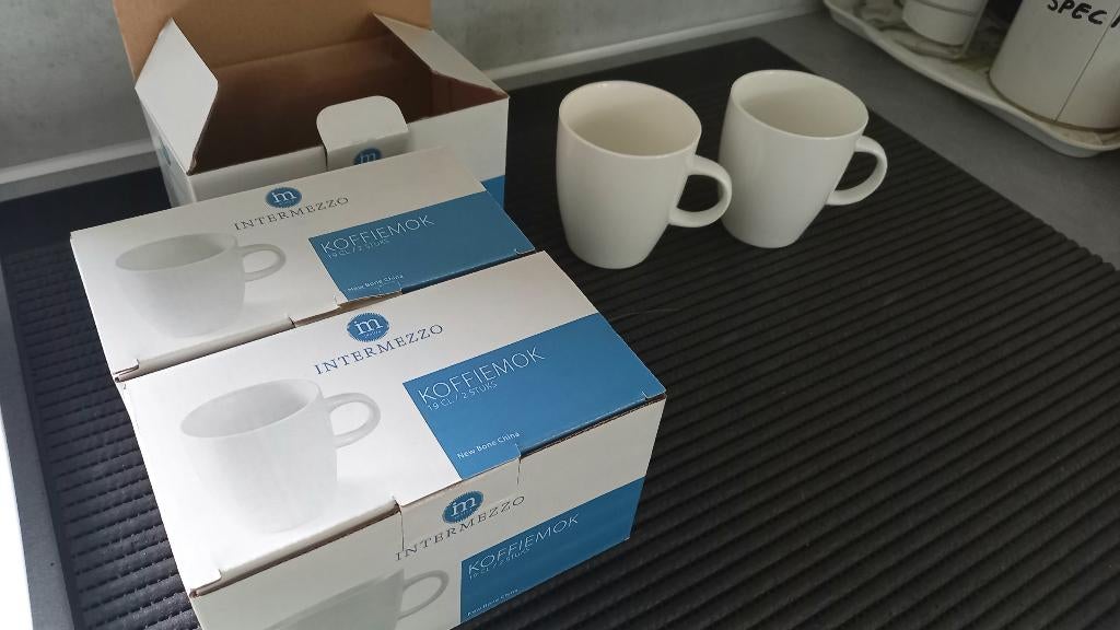 Nieuwe porceleinen Senseomokken 6x, Ophalen, Overige typen, Nieuw, Overige stijlen