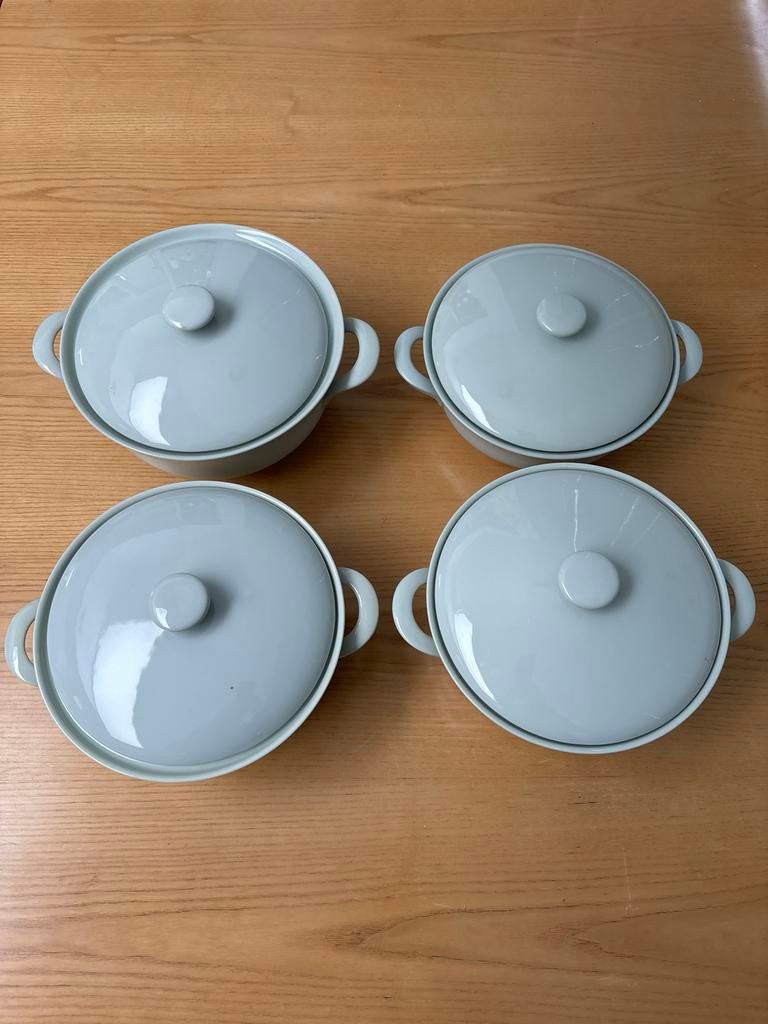 Fürstenberg serveerschalen met deksel (set van 4), Antiek en Kunst, Ophalen