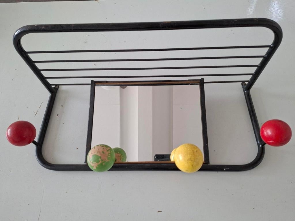 Franse jaren 50 atomic design kapstok Roger Feraud space age, Huis en Inrichting, Woonaccessoires | Kapstokken, Wandkapstok, Gebruikt