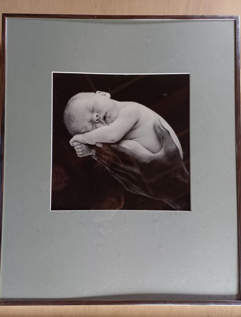 Grote Ingelijste Foto Anne Geddes voor € 10, Antiek en Kunst, Ophalen