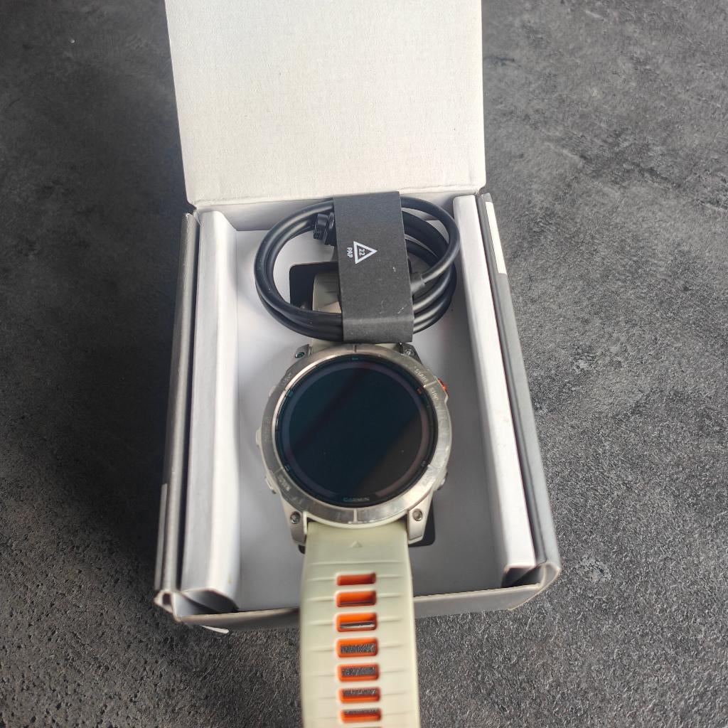 Fenix 7X Pro Sapphire Solar te koop, GARMIN, Gebruikt, Ophalen of Verzenden, Waterdicht