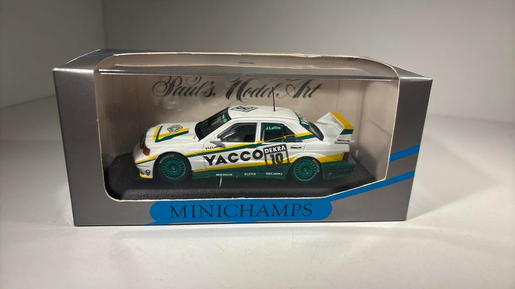 Mercedes benz 190E evo 2 minichamps 1.43, Auto, Ophalen of Verzenden, MiniChamps, A