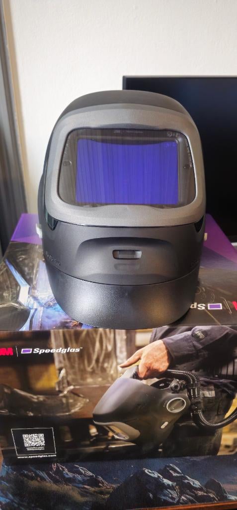 3M Speedglas G5-03 Pro Air lashelm + G5-01 03VC lasfilter, Doe-het-zelf en Verbouw, Veiligheidshelmen, Zo goed als nieuw, Ophalen