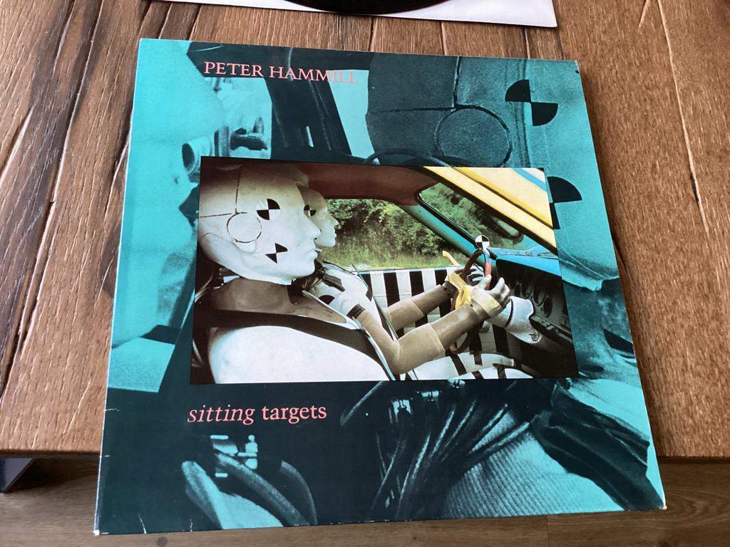 Peter Hammill - Sitting Targets LP (1981), Ophalen of Verzenden, 1980 - 1989, Gebruikt, 12 inch
