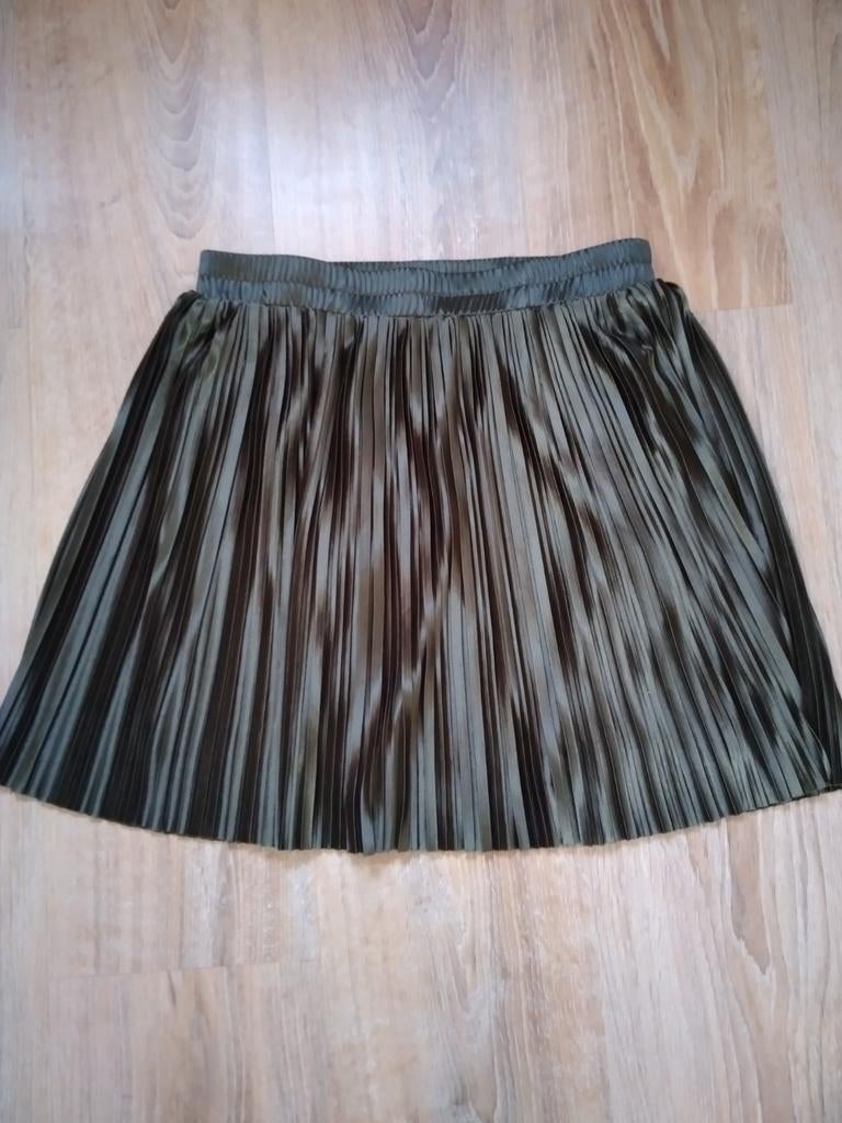 Zgan donkergroen Costes plooienrokje maat S, Ophalen of Verzenden, Zo goed als nieuw, Costes, Maat 36 (S)