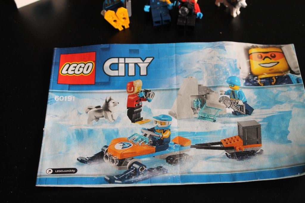 lego city arctic poolonderzoeksteam 60191, Ophalen of Verzenden, Zo goed als nieuw, Complete set, Lego