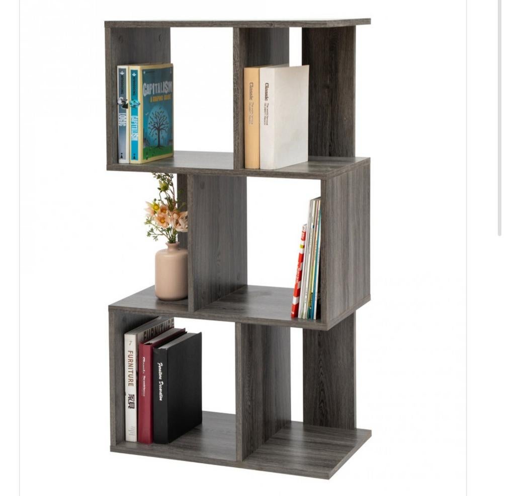 Nieuwe boekenkast - staand of liggend te gebruiken, Met plank(en), 100 tot 150 cm, Nieuw, 25 tot 50 cm