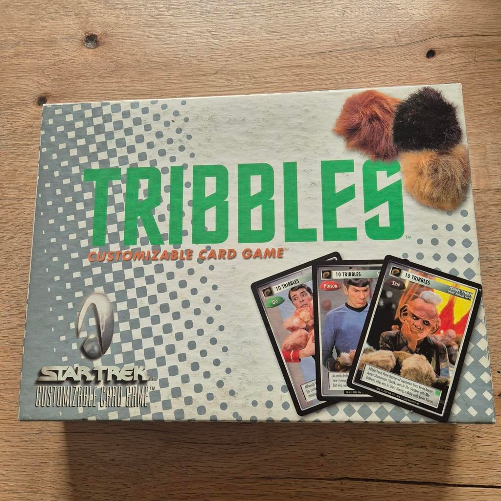 Star Trek Tribbles Customizable Card Game, Een of twee spelers, Ophalen of Verzenden, Gebruikt, Decipher