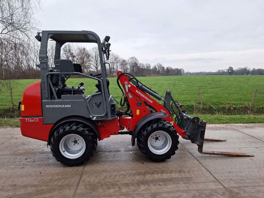 Weidemann 1160 eHoftrac, Zakelijke goederen, Machines en Bouw | Kranen en Graafmachines, Wiellader of Shovel