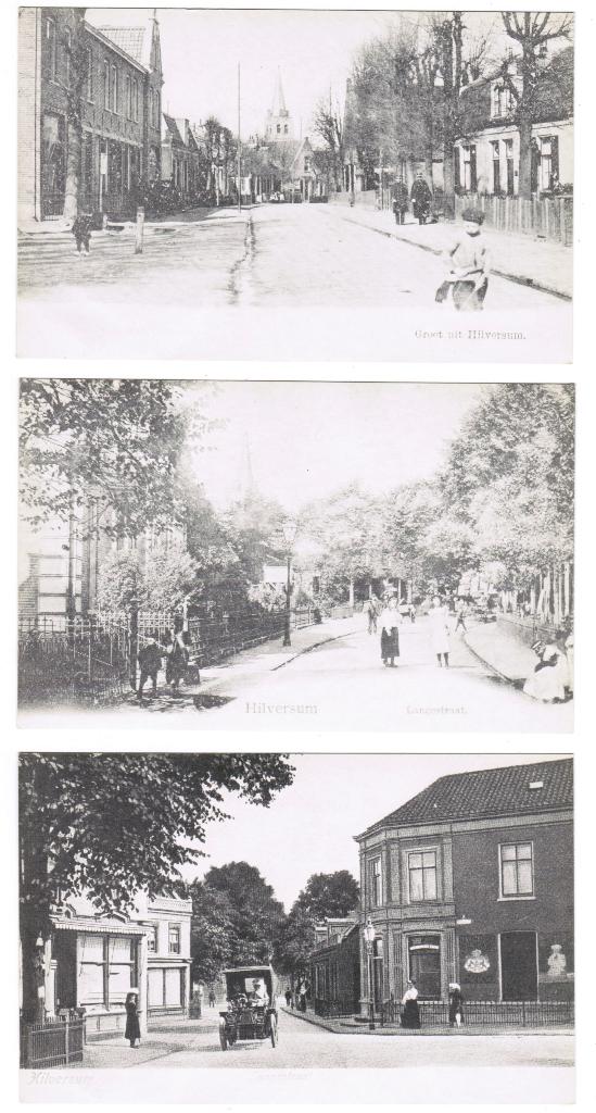 5 Ansichtkaarten  Hilversum (reprint ), Ophalen of Verzenden, Utrecht