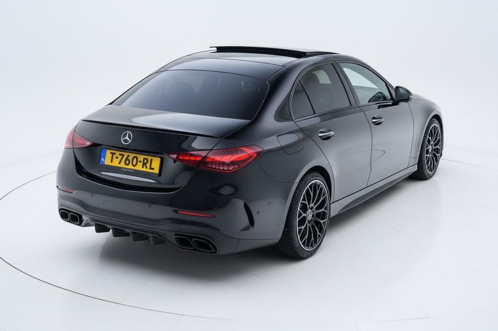 Mercedes-Benz C-klasse 200 AMG Line |Pano|BTW|Night, Automaat, Achterwielaandrijving, Euro 6, 4 cilinders