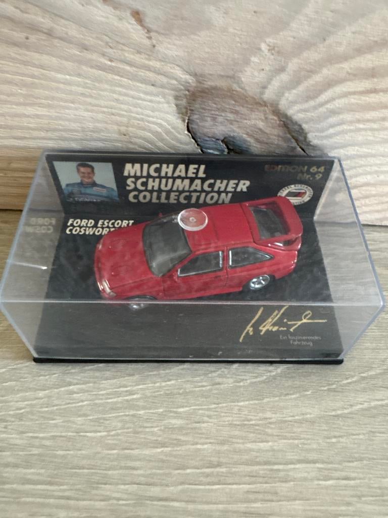 Minichamps 1:64 Ford Escort Cosworth Michael Schumacher, Ophalen of Verzenden, Zo goed als nieuw, Auto