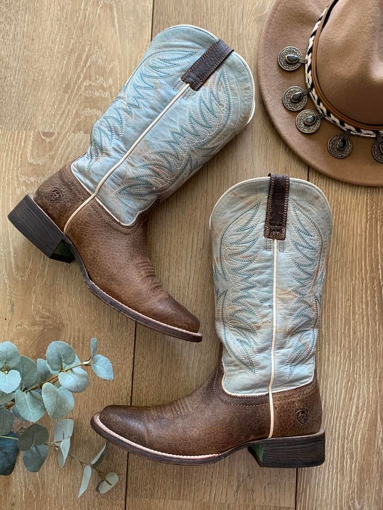 Ariat cowboylaarzen 37 western boots bohemian laarzen, Kleding | Dames, Schoenen, Hoge laarzen, -, Ophalen of Verzenden, Zo goed als nieuw