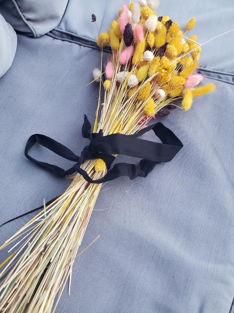 Droogbloemen, Ophalen