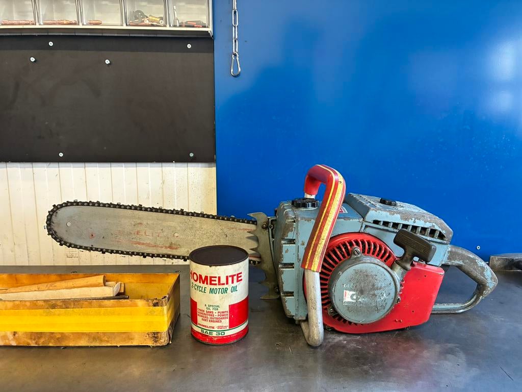 Homelite C-51 oldtimer kettingzaag, Ophalen, Gebruikt, Usa, Homelite