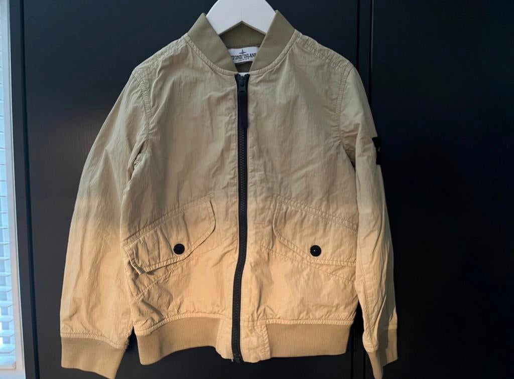 ORIGINEEL STONE ISLAND ZOMER JAS JACK MAAT 116, Ophalen of Verzenden, Zo goed als nieuw, Jongen, Jas