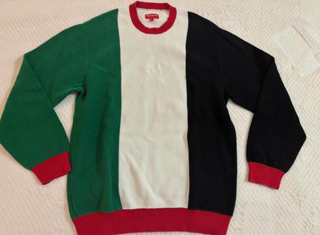 Supreme crewneck, Verzenden, Zo goed als nieuw, Maat 48/50 (M), Overige kleuren