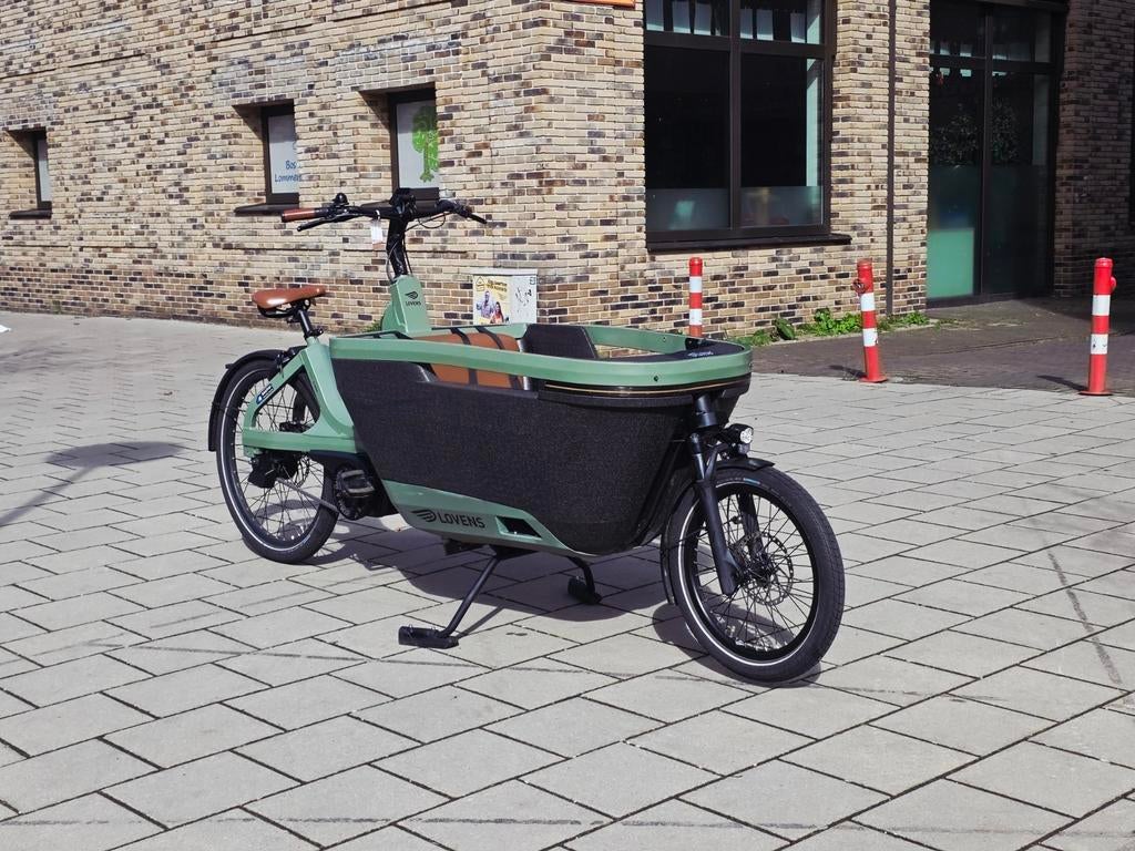 Lovens S85 Bakfiets met automatic en regentent, Overige merken, Huif, Lovens B.V., Zo goed als nieuw