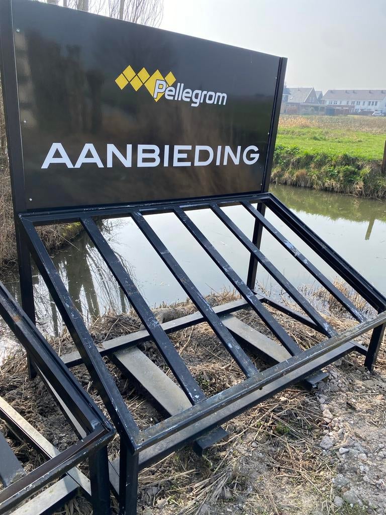 Showroombord Tuintegels - 2 Stuks, Ophalen, Overige materialen, Gebruikt, Overige typen