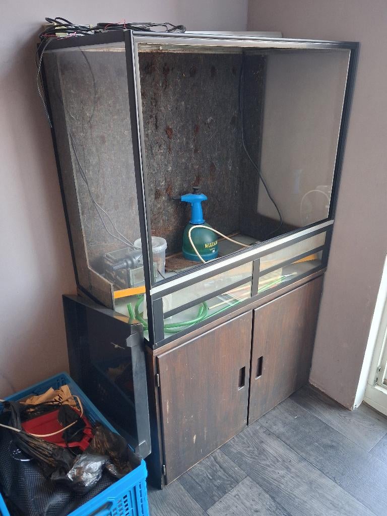 terrarium, Ophalen, Gebruikt, Terrarium of Paludarium