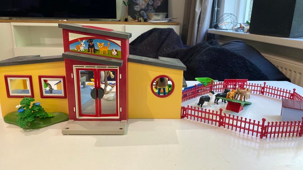 Playmobil dierenpension 71599, Ophalen of Verzenden, Zo goed als nieuw