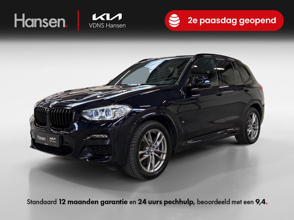 BMW X3 xDrive30e High Executive M-Sport, Gebruikt, Euro 6, Blauw, Leder