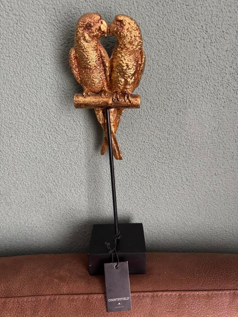 Countryfield Verliefde Parkieten op Stok, Ophalen of Verzenden, Zo goed als nieuw