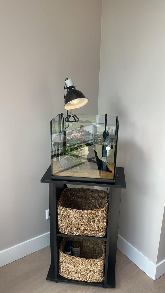 Superfish Start 30 aquarium met meubel - compleet, Ophalen, Gebruikt, Leeg aquarium, Superfish