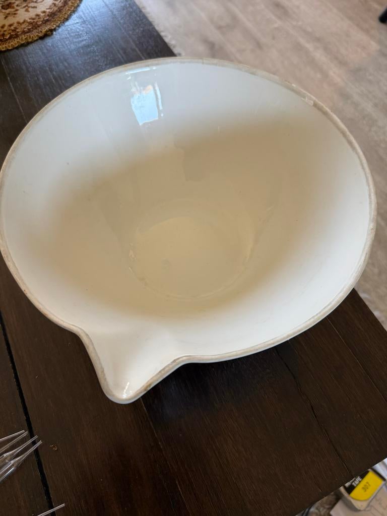 Fruger Aluminite laboratorium schaal, Antiek en Kunst, Antiek | Porselein, Ophalen of Verzenden