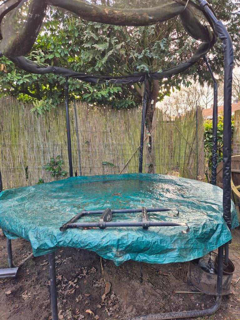 Trampoline 236cm met afdekzeil, Ophalen of Verzenden