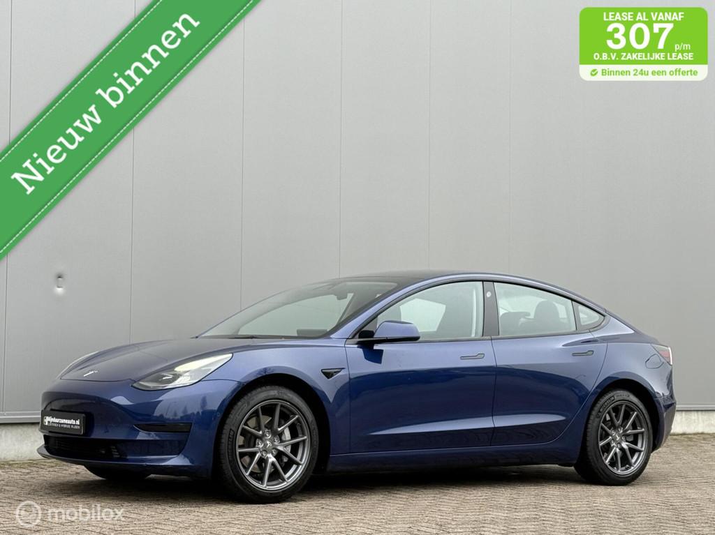 Tesla Model 3 Standard Range LFP Facelift 2021, SOH 92,1 %, Automaat, Achterwielaandrijving, Gebruikt, Zwart