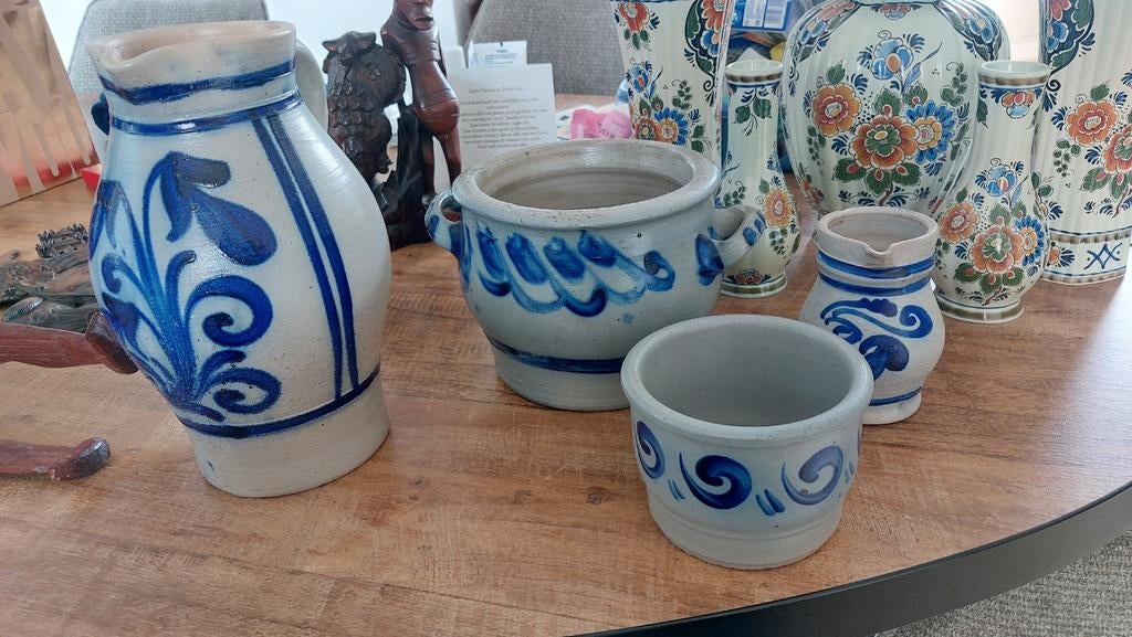 Te koop keulse potten, Antiek en Kunst, Antiek | Keramiek en Aardewerk, Ophalen
