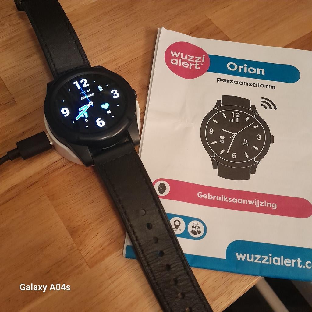 Persoons-alarm horloge Orion, Ophalen
