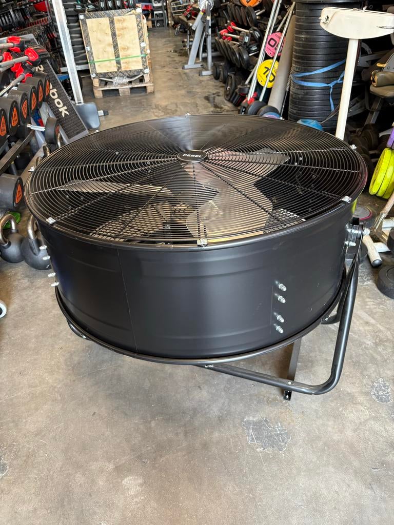 Perel industriele Vloerventilator   95  cm, Ophalen, Perel, 95 cm, Zo goed als nieuw