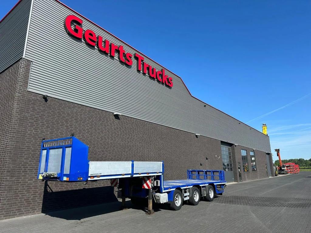 Emtech NNR48 3 ASSER HYDRAULISCHE GESTUURDE KORTE UITSCHUIFB, Blauw, Overige brandstoffen, Bedrijf, Aanhangers en Opleggers