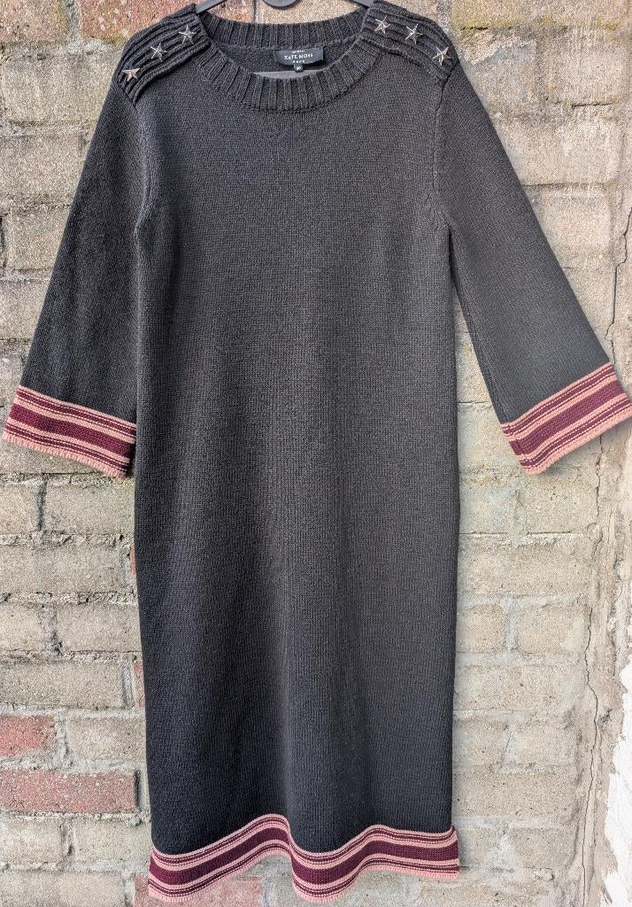 Nikkie Kate Moss Jurk Maat 38, Maat 38/40 (M), Zwart, Ophalen of Verzenden, Zo goed als nieuw