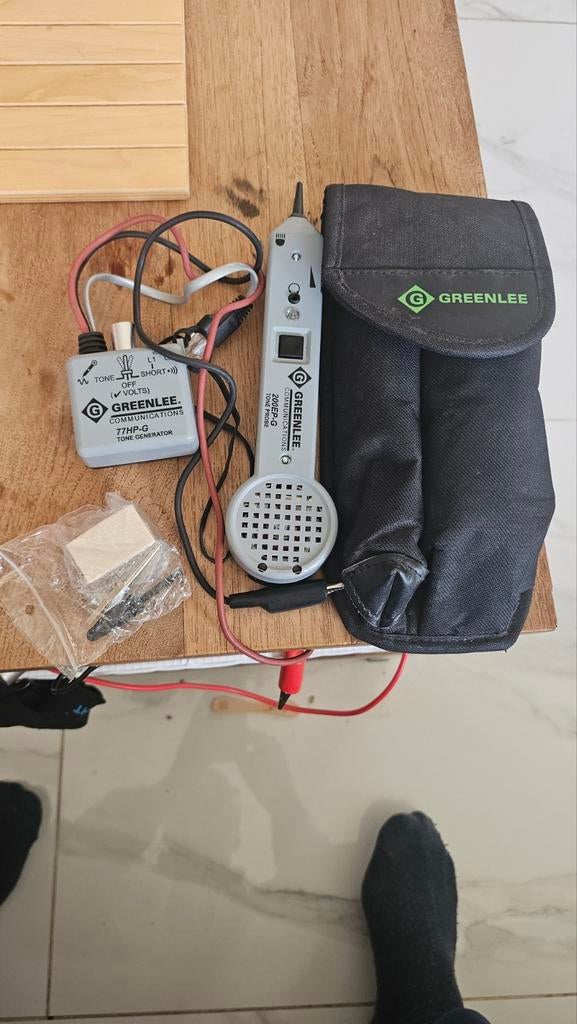 Greenlee Tone Generator en Tone Probe set, Ophalen of Verzenden