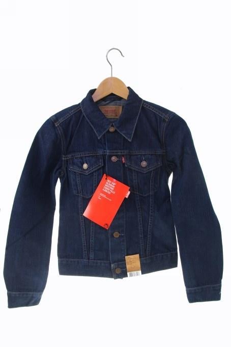Spijker jas donker blauw Levi's Red Tab Trucker 158 Nieuw, Jongen of Meisje, Nieuw, Ophalen of Verzenden, Levi's