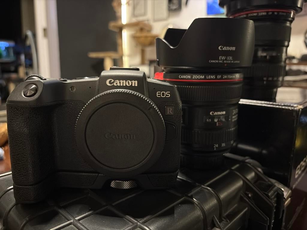 Canon EOS RP 5% Clicks + 2 EF-USM L lenzen & extra’s, Audio, Tv en Foto, Fotocamera's Digitaal, Canon, Compact, 26 Megapixel, Ophalen of Verzenden