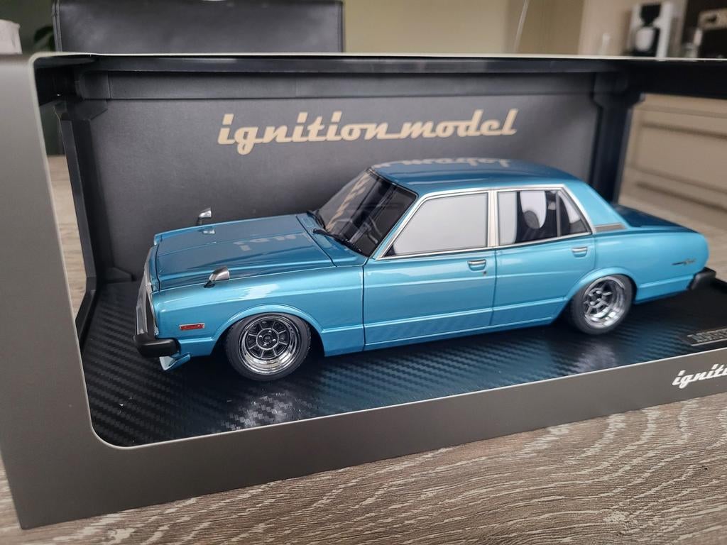 Toyota cressida mark2 MX41 schaal 1:18 chaser, Ophalen of Verzenden, Zo goed als nieuw, Overige merken